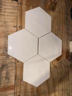 Wandtegel wit Hexagon terratinta 17x15cm lemon sorbet glans, Doe-het-zelf en Verbouw, Ophalen, Nieuw, Minder dan 20 cm, Wandtegels