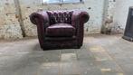 Vintage chesterfield fauteuil, Ophalen, Gebruikt, Nb, Nb