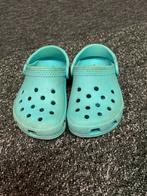 Turquoise crocs C7 (23/24), Schoentjes, Crocs, Jongetje of Meisje, Ophalen of Verzenden