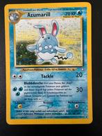 Azumarill #2 Neo genesis holo Duitse Pokémon kaart, Ophalen of Verzenden, Zo goed als nieuw, Losse kaart