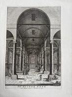 Fraaie oude gravure van de Zuiderkerk, Amsterdam, Antiek en Kunst, Ophalen of Verzenden