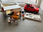 Playmobil caravan met auto 5434 en 5436, Complete set, Gebruikt, Ophalen of Verzenden