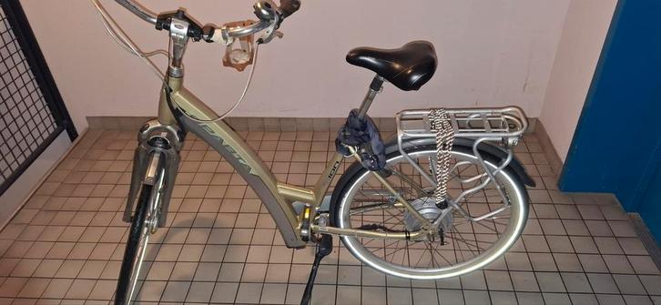 Sparta Elektrische Damesfiets, Fietsen en Brommers, Elektrische fietsen, Gebruikt, Sparta, 47 tot 51 cm, 30 tot 50 km per accu