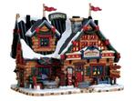 Snow chalet lodge lemax kerstdorp miniatuur huis, Ophalen of Verzenden, Nieuw
