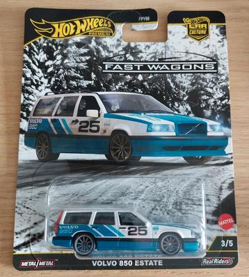 Hot Wheels Premium Volvo 850 Estate (Fast Wagons) beschikbaar voor biedingen