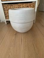 Ronde bloempot, Tuin en Terras, Bloempotten, Rond, Ophalen of Verzenden, Zo goed als nieuw, Aardewerk