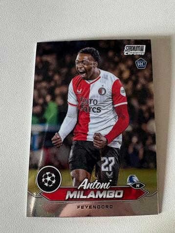 Topps stadium club Feyenoord Milambo rookie kaart  beschikbaar voor biedingen