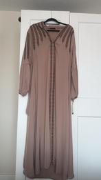 Elegante beige abaya maat m, Maat 38/40 (M), Galajurk, Beige, Ophalen of Verzenden