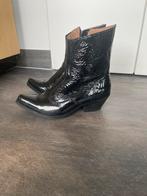 Dwrs label cowboylaarzen zwart maat 40 zgan, Ophalen of Verzenden, Zo goed als nieuw, Zwart, Hoge laarzen