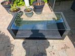 Lounge buiten tafel, Ophalen, Zo goed als nieuw, Wicker