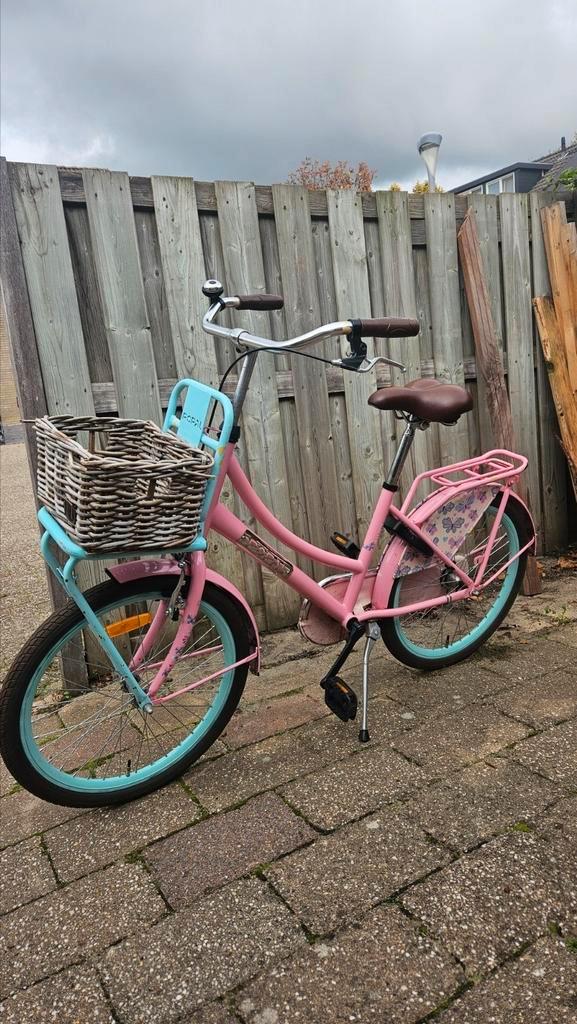 Popal Daily Dutch Meisjesfiets 20 inch, Fietsen en Brommers, Fietsen | Meisjes, Gebruikt, 20 inch, Handrem, Ophalen