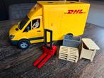Bruder DHL Bakwagen met Pompwagen & Laadspullen, Ophalen, Gebruikt