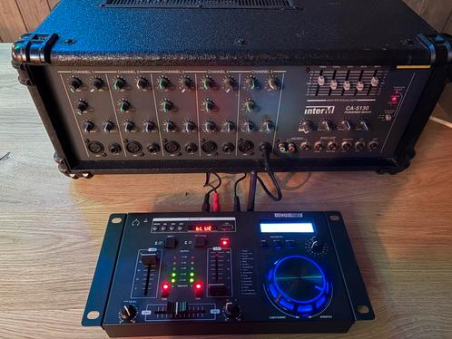 ≥ Versterker InterM CA-5130 300 watt + mixer met bluetooth