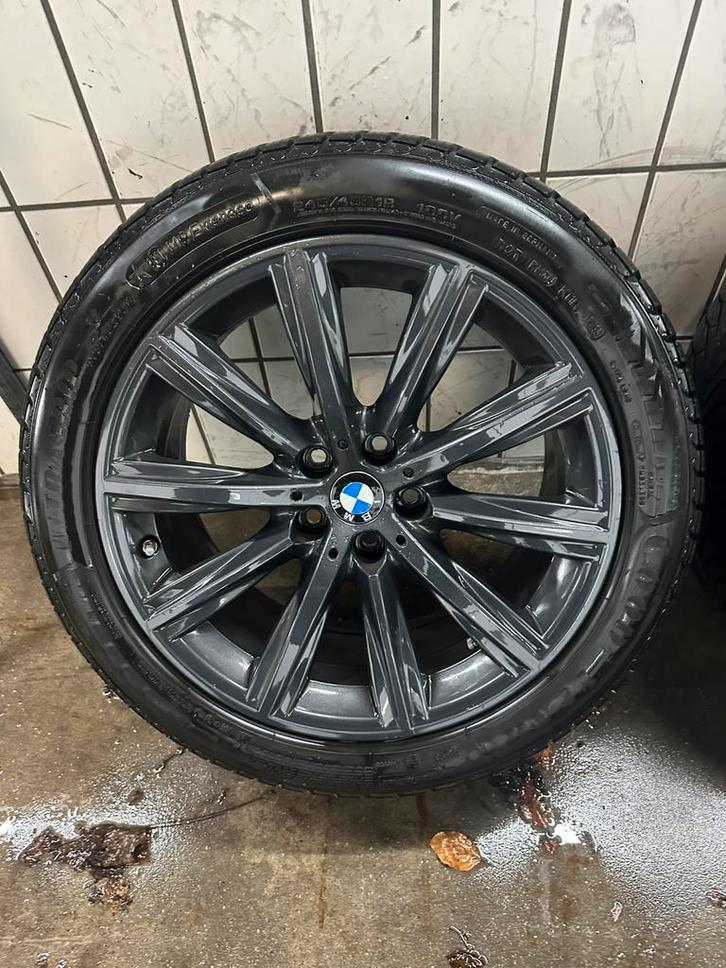 Bmw 5 serie G30 G31 winterbanden orginele bmw velgen 18inch, Auto-onderdelen, Banden en Velgen, Velg(en), Winterbanden, 18 inch