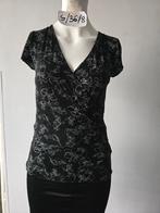 H&M shirt maat S/36, Kleding | Dames, T-shirts, H&M, Zwart, Ophalen of Verzenden, Zo goed als nieuw