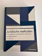 Juridische methoden, 7e druk - Nieuw!, Boeken, Studieboeken en Cursussen, Nieuw, Boomjuridisch, Ophalen of Verzenden, WO