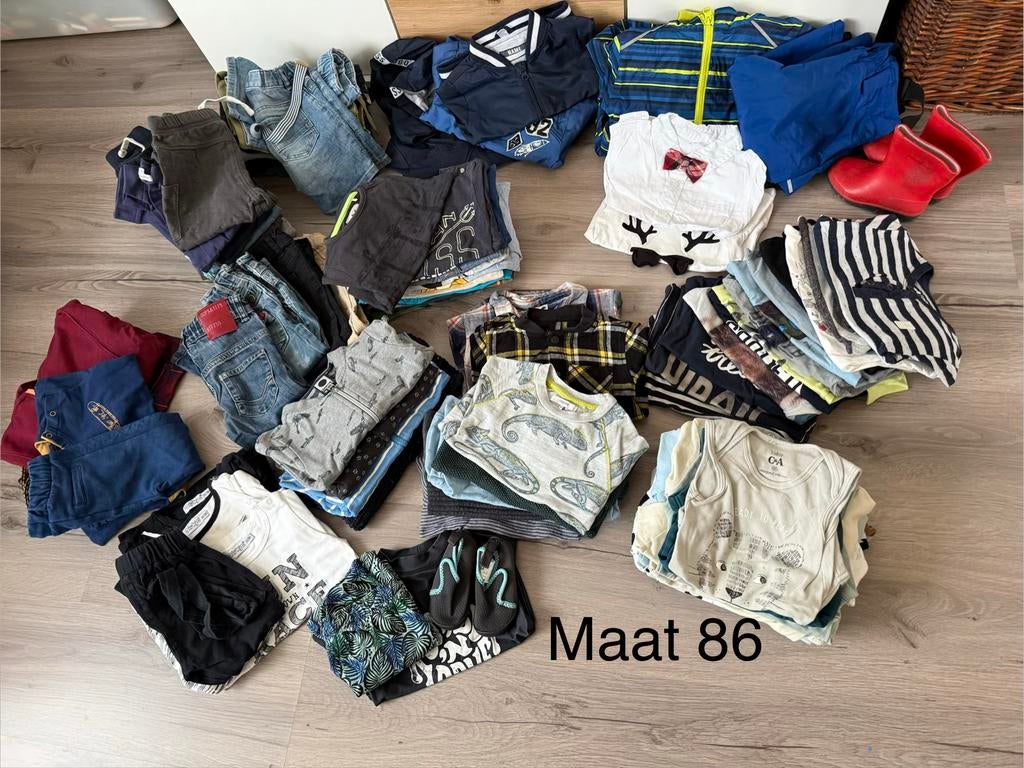 Jongens maat 86 kleding pakket met merken!, Ophalen of Verzenden, Gebruikt, Overige maten