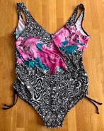 Sapph Badpak Mamia Bathingsuit tie up curvy Multi color 46, Ophalen of Verzenden, Zo goed als nieuw, Zwart, Badpak