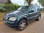 Mercedes-Benz M-Klasse ML320 4MATIC 2002 | Leder | Trekhaak, Auto's, Automaat, Zwart, 2020 kg, Bedrijf