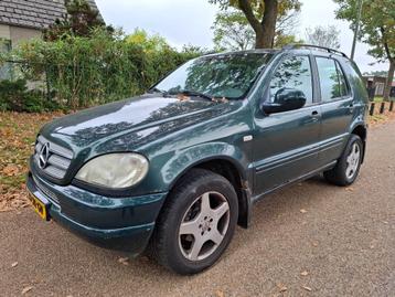 Mercedes-Benz M-Klasse ML320 4MATIC 2002 | Leder | Trekhaak  beschikbaar voor biedingen
