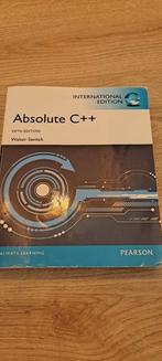 Absolute C++ 5e PIE, Ophalen of Verzenden, Gelezen