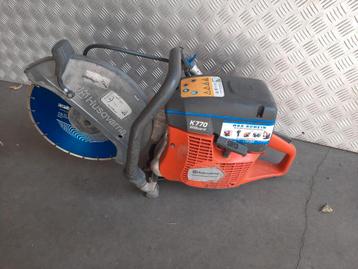 Husqvarna K770 bandenzaag / motorslijper met nieuwe schijf beschikbaar voor biedingen