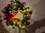 Prachtige krans deurkrans, Diversen, Kerst, Ophalen of Verzenden, Nieuw