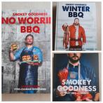 SMOKEY GOODNESS NO WORRIES BBQ-WINTER BBQ-EASY BBQ CLASSICS, Boeken, Ophalen of Verzenden, Zo goed als nieuw