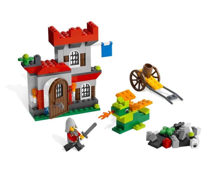Lego Make & Create Set 5929 - Knight and Castle, Kinderen en Baby's, Speelgoed | Duplo en Lego, Gebruikt, Lego, Complete set, Ophalen of Verzenden