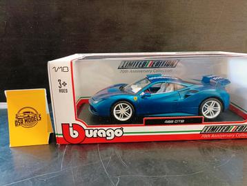 1:18 Ferrari 488 GTB 1 van 1 zeer mooi gebouwd beschikbaar voor biedingen