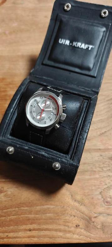 UHR-KRAFT Herenhorloge – Chronograaf koopje  beschikbaar voor biedingen