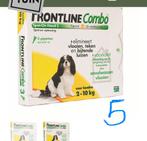 Frontline combo hond van 2-10 kg / 5 pipetten, Dieren en Toebehoren, Hond, Ophalen of Verzenden