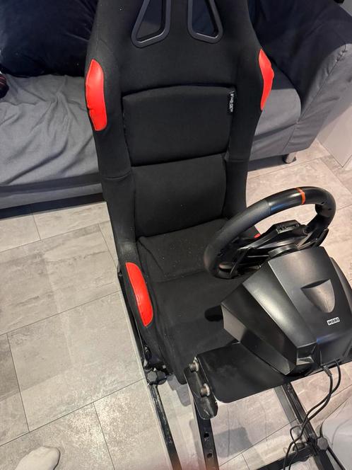 Ps stuur set, Spelcomputers en Games, Spelcomputers | Sony PlayStation Consoles | Accessoires, Zo goed als nieuw, Playseat of Racestoel