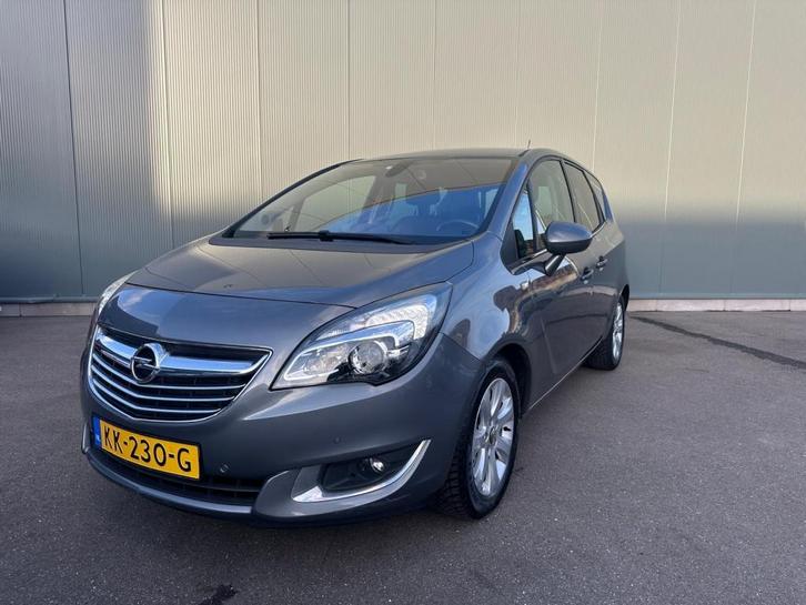 Opel Meriva 1.4 Turbo Blitz LEDER | ONDERHOUDSBOEKJE | NAP !, Auto's, Opel, Bedrijf, Te koop, Meriva, ABS, Airbags, Airconditioning
