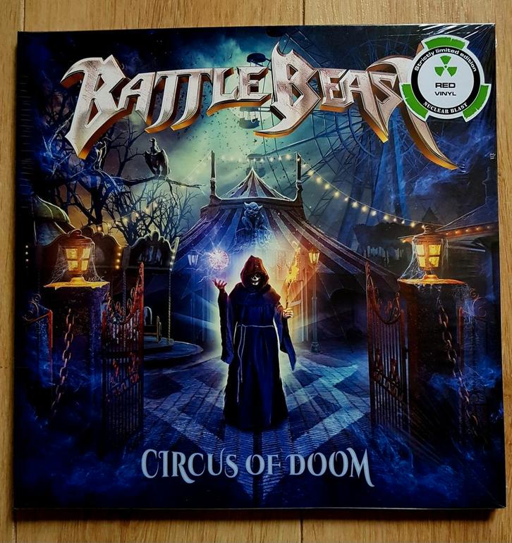 Battle Beast - Circus of doom 2 lp vinyl rock sympho metal, Cd's en Dvd's, Vinyl | Hardrock en Metal, Nieuw in verpakking, Ophalen of Verzenden