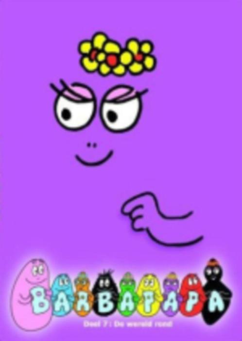 DVD Barbapapa - De Wereld Rond (7), Cd's en Dvd's, Dvd's | Kinderen en Jeugd, Zo goed als nieuw, Tv fictie, Avontuur, Alle leeftijden
