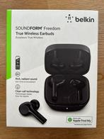 Belkin SoundForm Pro True Wireless Headphones - Zwart NIEUW!, Audio, Tv en Foto, Koptelefoons, Nieuw, Overige merken, Draadloos
