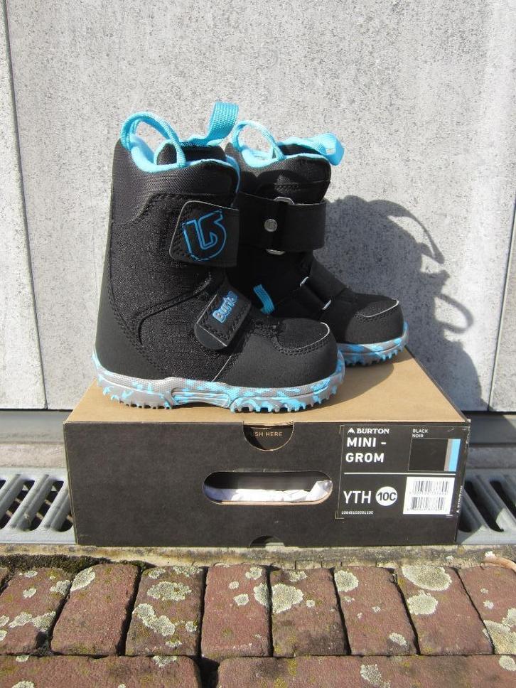 Nieuwe Burton Mini Grom kinder snowboard schoenen maat 27, Sport en Fitness, Snowboarden, Nieuw, Schoenen, Ophalen of Verzenden