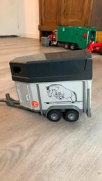 Bruder paarden trailer, Verzenden, Gebruikt