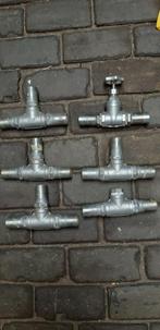 RVS afsluiters  en 1 x draai afsluiter RVS, Watersport en Boten, Ophalen, Zo goed als nieuw