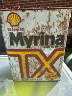 Antiek reklame blik van Shell, Ophalen of Verzenden, Gebruikt, Overige, Overige merken