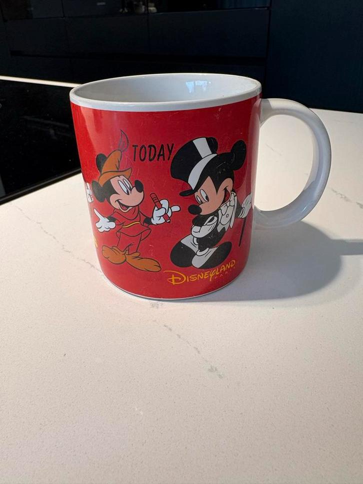Mickey Mouse Mok - Disney, Huis en Inrichting, Keuken | Servies, Gebruikt, Kop(pen) en/of Schotel(s), Overige stijlen, Keramiek
