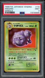 Weezing PSA 9 - #110 - Vending Series III 1998, Ophalen of Verzenden, Zo goed als nieuw, Losse kaart