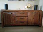 Teak Dressoir - 180cm Breed, Ophalen, Gebruikt, Met deur(en), 150 tot 200 cm