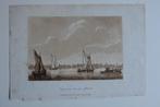 GORCUM Gravure MAAS schepen Ferry Anno 1780 Aquatint GU6, Antiek en Kunst, Verzenden