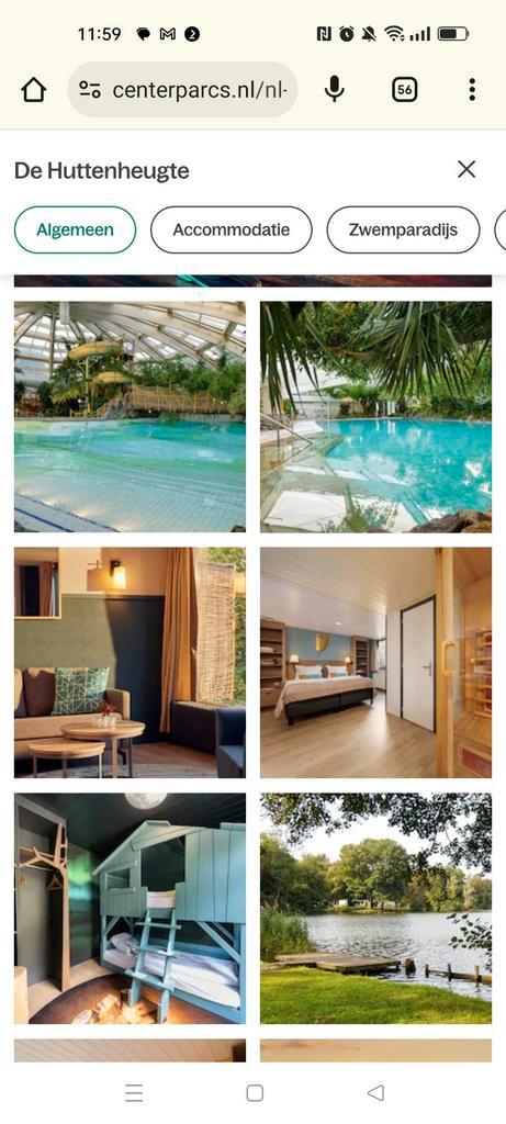 2 overnachtingen bij de Huttenheugte vrijdag 6 febr.  - 8 fe, Vakantie, Vakantie | Aanbiedingen en Last minute