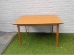 Vintage midcentury eettafel bureau bijzettafel teak, Ophalen, Zo goed als nieuw