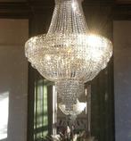 Kristal zakkroonluchter goud / zilver kroonluchter - winkel, Ophalen of Verzenden, Nieuw