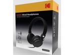 KODAK 300 Max Wired Hoofdtelefoon Zwart (nieuw), Ophalen of Verzenden, Nieuw, Over oor (circumaural), Overige merken