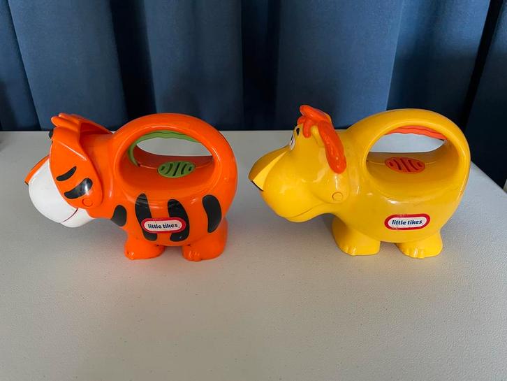 2 Little Tikes Glow ’n Speak dieren zaklampen, Kinderen en Baby's, Speelgoed | Overig, Gebruikt, Jongen of Meisje, Ophalen of Verzenden